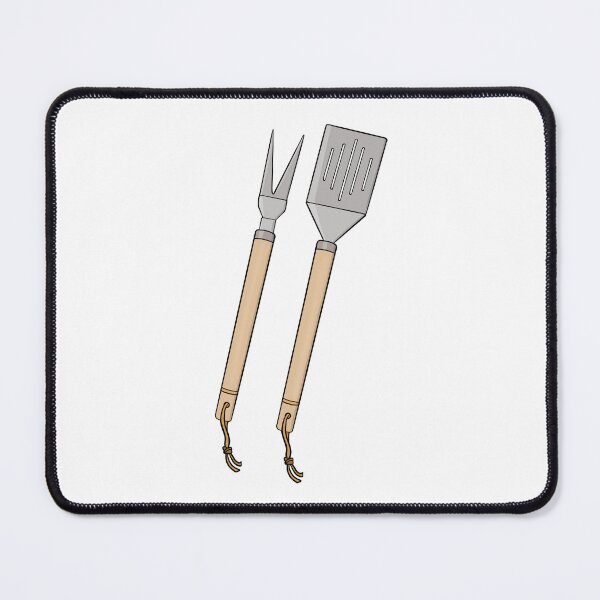 Item preview, Grill barbecue spatula and fork designed and sold by shopdiego.