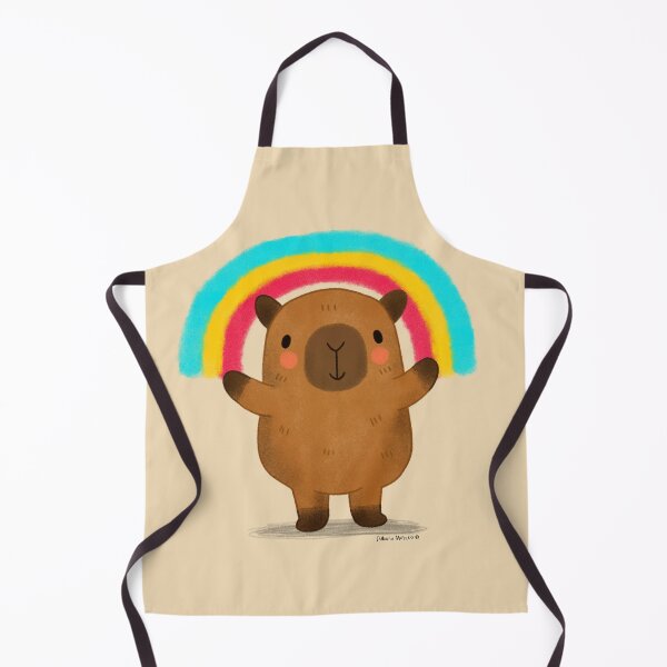 Item preview, Capybara Rainbow designed and sold by julianamotzko.