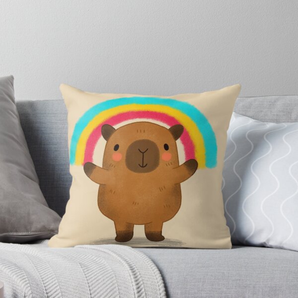 Item preview, Capybara Rainbow designed and sold by julianamotzko.