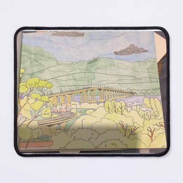 Item preview, Tasman Brigde/Kunanyi (Mount Wellington). designed and sold by Hope4thefuture by Joshua Barber .