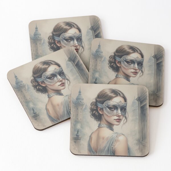Item preview, Masquerade Woman designed and sold by Beyond Threaded.