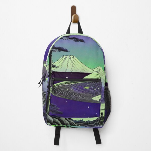 Item preview, Mysterious UFO Above the Mountains designed and sold by GrizzlyCollective.