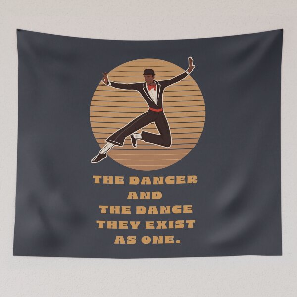 Item preview, THE DANCER AND THE DANCE THEY EXIT AS ONE. DANCER QUOTES, GIF. designed and sold by La Loca.