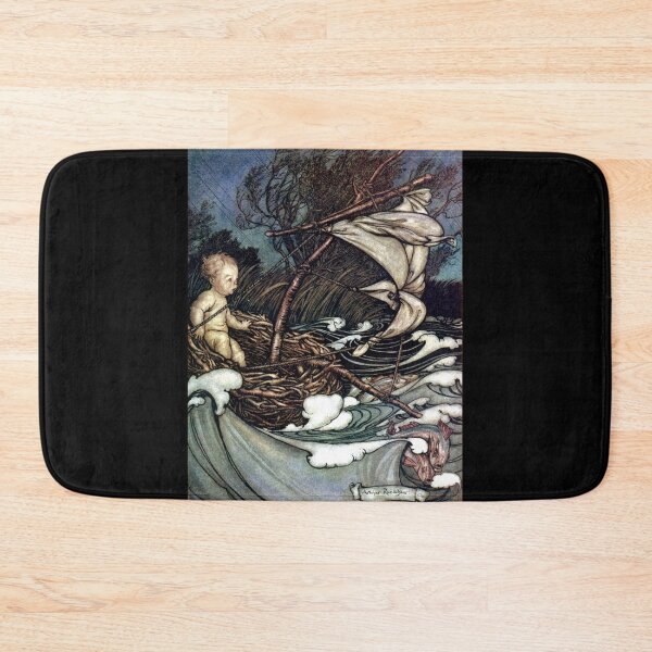 Item preview, Peter Pan at Kensington Gardens (frontispiece) - Arthur Rackham designed and sold by forgottenbeauty.