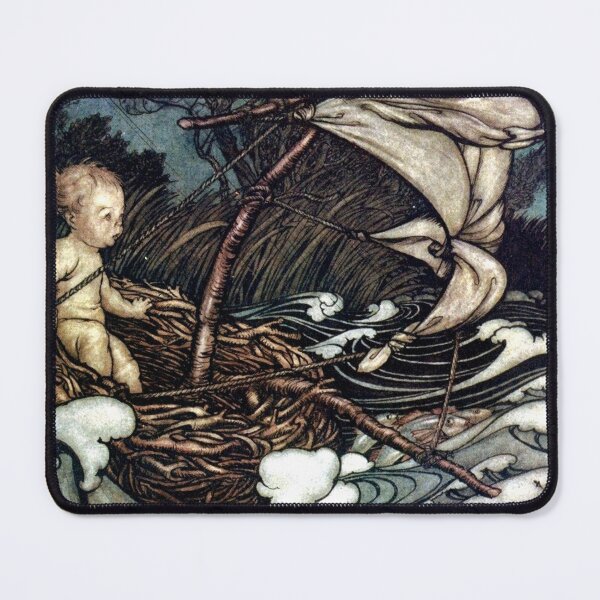 Item preview, Peter Pan at Kensington Gardens (frontispiece) - Arthur Rackham designed and sold by forgottenbeauty.