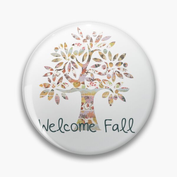 Item preview, "Welcome Fall" Leafy Tree designed and sold by TabbysShop.