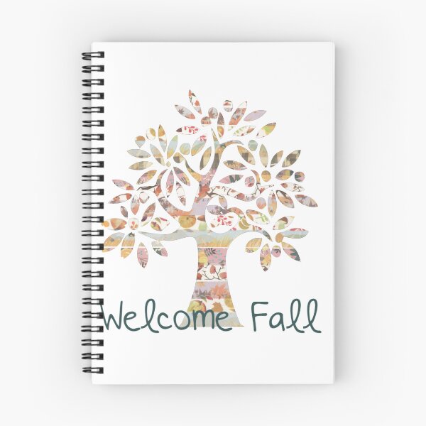 Item preview, "Welcome Fall" Leafy Tree designed and sold by TabbysShop.