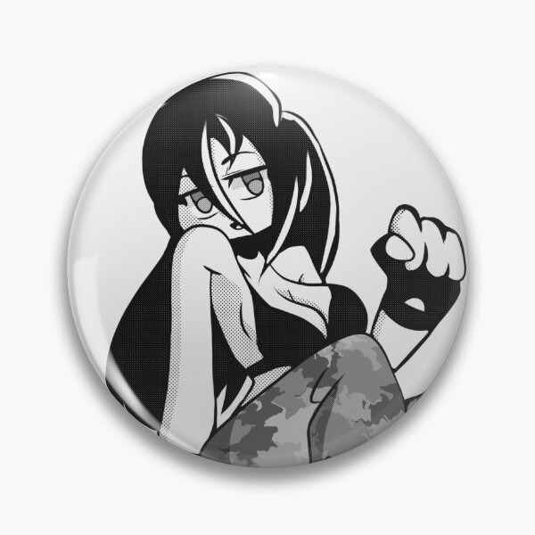 Item preview, Military Girl (Violet) B&W designed and sold by GenesisStein.