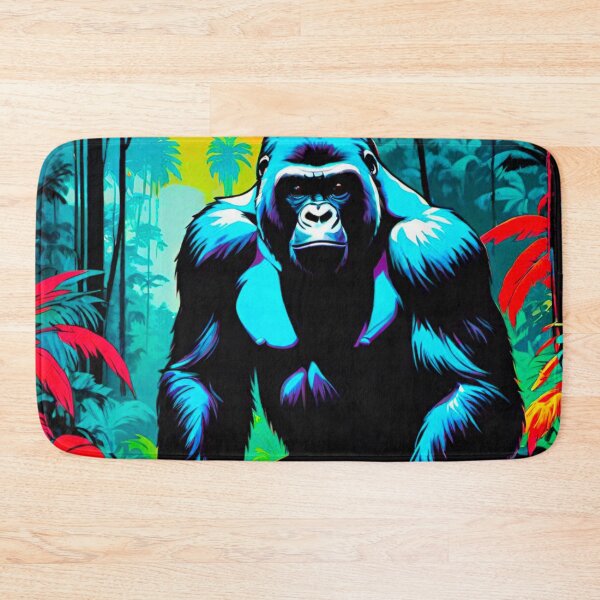 Item preview, Gorilla Amidst Lush Jungle Habitat designed and sold by GrizzlyCollective.