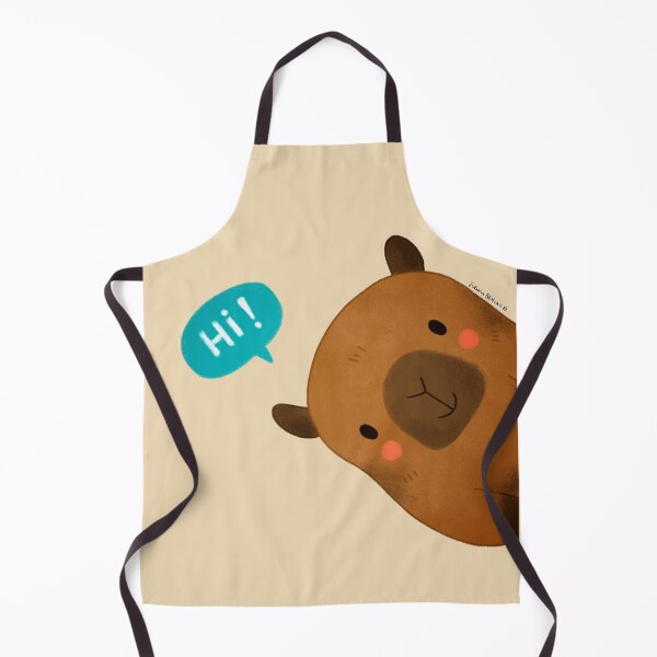 Item preview, Capybara saying Hi designed and sold by julianamotzko.