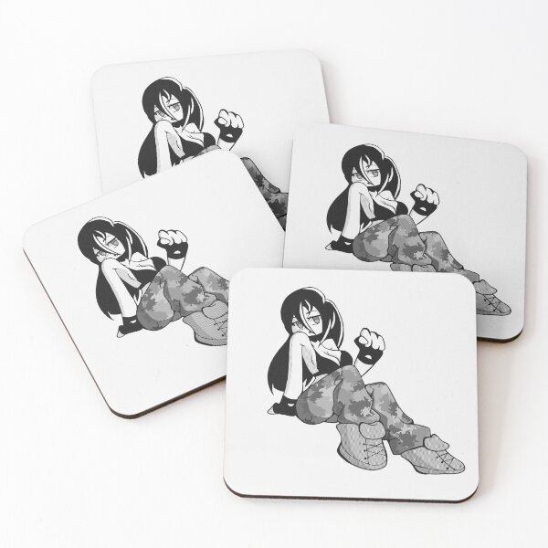 Item preview, Military Girl (Violet) B&W designed and sold by GenesisStein.