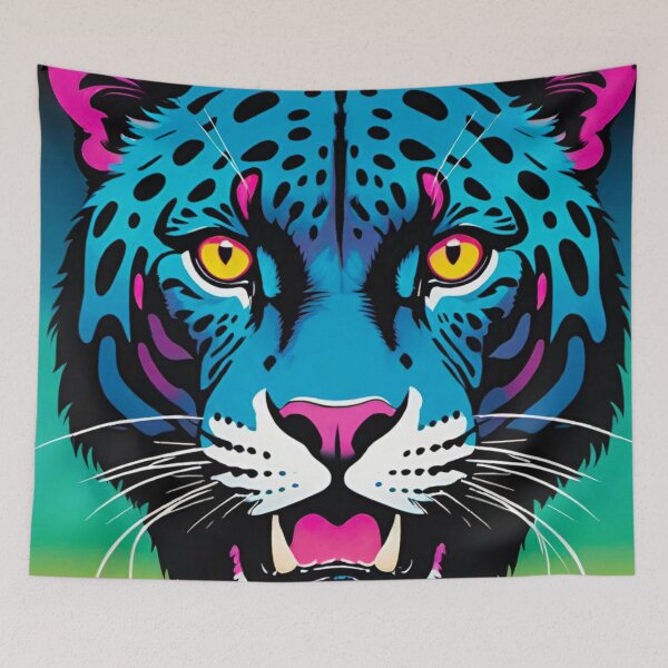 Item preview, Intense Gaze of a Jaguar designed and sold by GrizzlyCollective.
