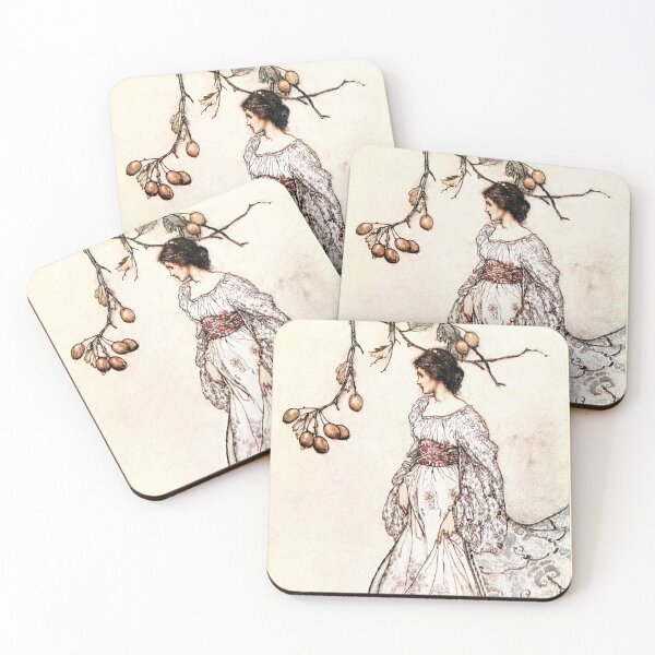 Item preview, Looking very undancey indeed - Peter Pan in Kensington Gardens - Arthur Rackham designed and sold by forgottenbeauty.
