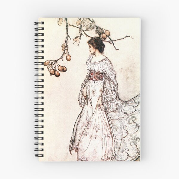 Item preview, Looking very undancey indeed - Peter Pan in Kensington Gardens - Arthur Rackham designed and sold by forgottenbeauty.