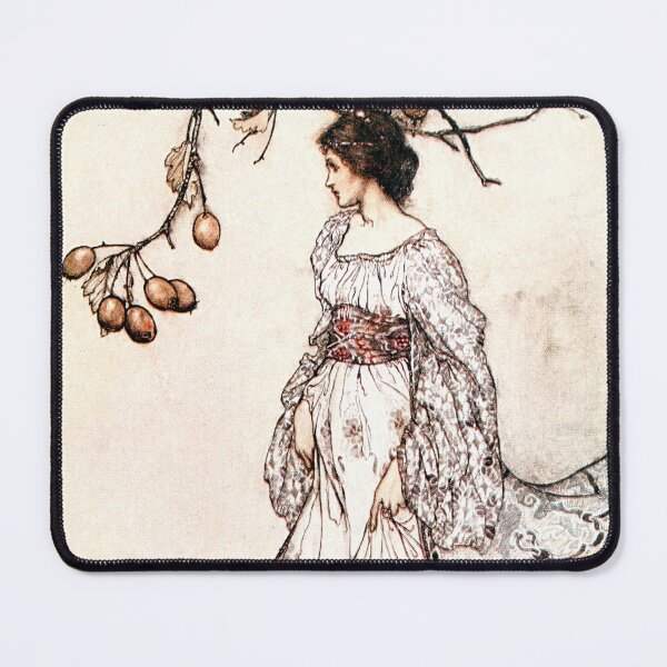 Aperçu de l'œuvre L'air très peu dansant - Peter Pan dans les jardins de Kensington - Arthur Rackham créée et vendue par forgottenbeauty.