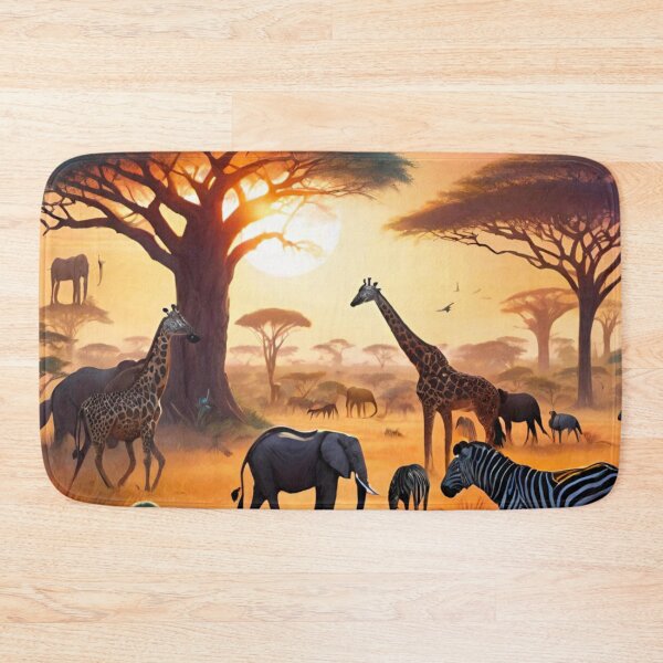 Item preview, Wildlife of Africa’s Savannah Plains designed and sold by GrizzlyCollective.