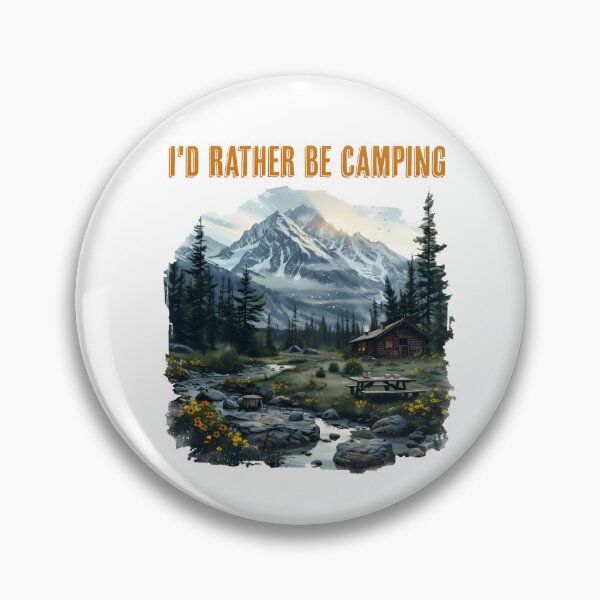 Item preview, I'd Rather Be Camping designed and sold by SterlingandOak.