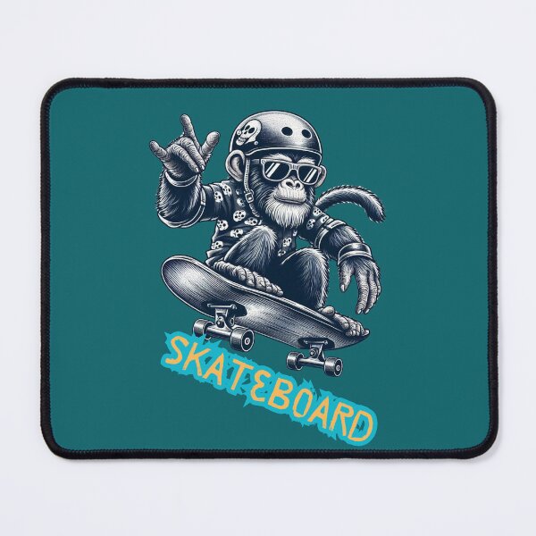 Item preview, Skateboarding monkey designed and sold by EvelinZ.