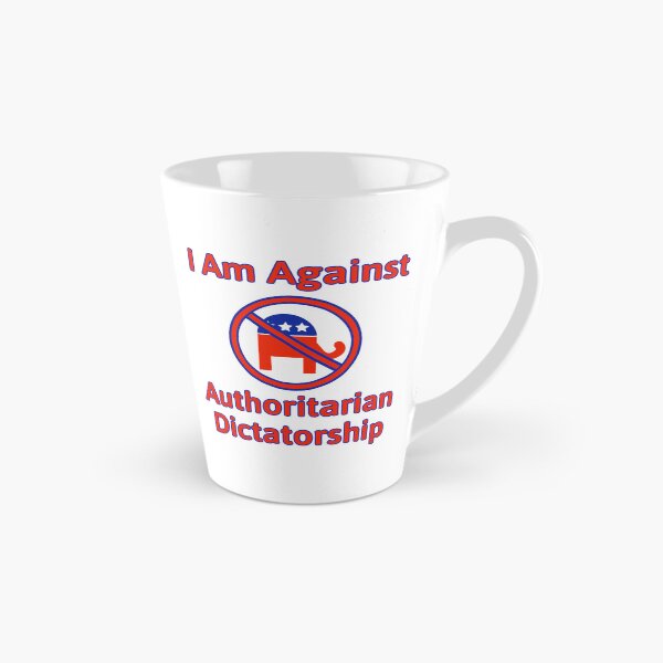 Item preview, I’m against authoritarian dictatorship  designed and sold by Rachel the Artist .