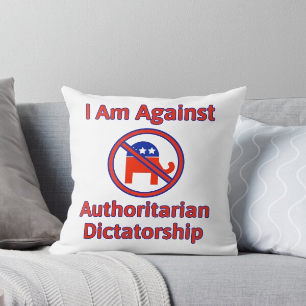 Item preview, I’m against authoritarian dictatorship  designed and sold by Rachel the Artist .