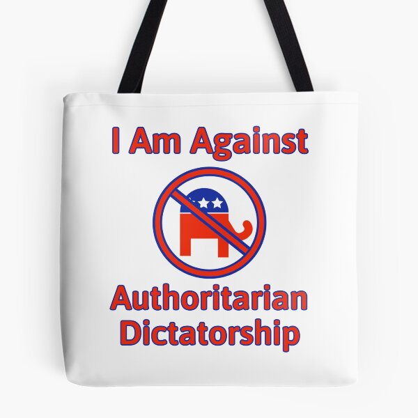 Item preview, I’m against authoritarian dictatorship  designed and sold by Rachel the Artist .