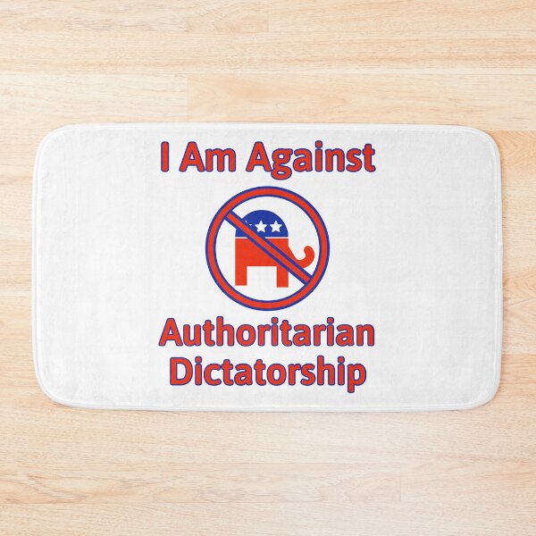 Item preview, I’m against authoritarian dictatorship  designed and sold by Rachel the Artist .