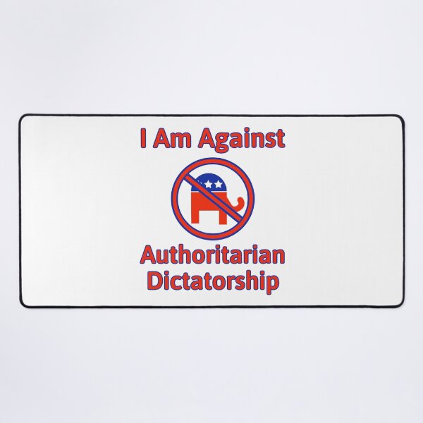 Item preview, I’m against authoritarian dictatorship  designed and sold by Rachel the Artist .