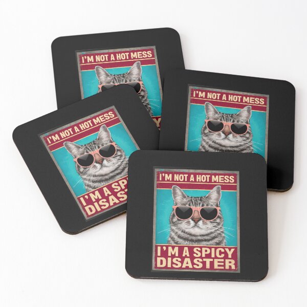Item preview, I'm Not A Hot Mess I'm A Spicy Disaster Shirt designed and sold by Buntrockstore.