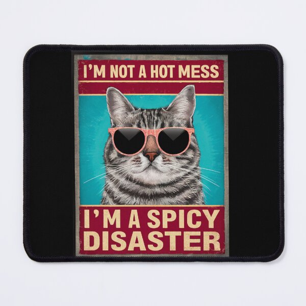 Item preview, I'm Not A Hot Mess I'm A Spicy Disaster Shirt designed and sold by Buntrockstore.