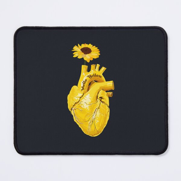 Item preview,  Mello Yellow Heart designed and sold by AnnDart.