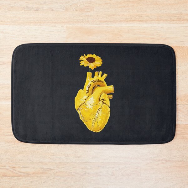Item preview,  Mello Yellow Heart designed and sold by AnnDart.