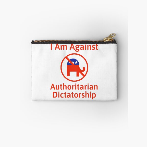Item preview, I’m against authoritarian dictatorship  designed and sold by Rachel the Artist .