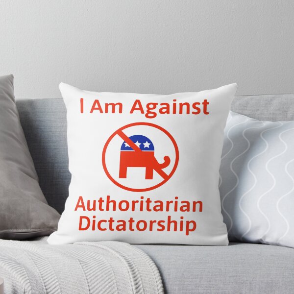 Item preview, I’m against authoritarian dictatorship  designed and sold by Rachel the Artist .