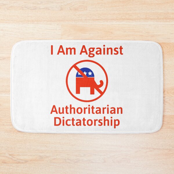 Item preview, I’m against authoritarian dictatorship  designed and sold by Rachel the Artist .