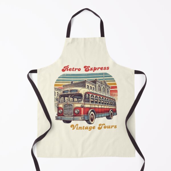 Item preview, Retro Bus Vehicles Travel Roadtrip Schoolbus Illustration Vintage Aesthetic designed and sold by Annika Shurafa.