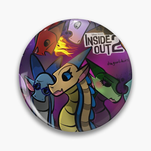 Item preview, Inside Out 2 as Dragons! designed and sold by dragonluhvr.