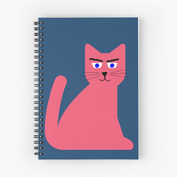 Item preview, Intelligent pink cat designed and sold by Musky-creatives.