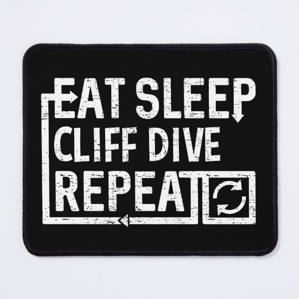 Item preview, Eat Sleep Cliff Dive designed and sold by flippinsg.