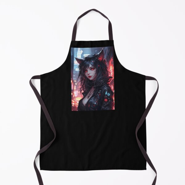 Item preview, Manga girl with cat ears and red eyes designed and sold by Channel1Design.