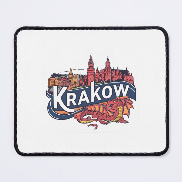 Item preview, Kraków | Cracow | Sticker | Poster | City | Poland designed and sold by RedCircleArt.