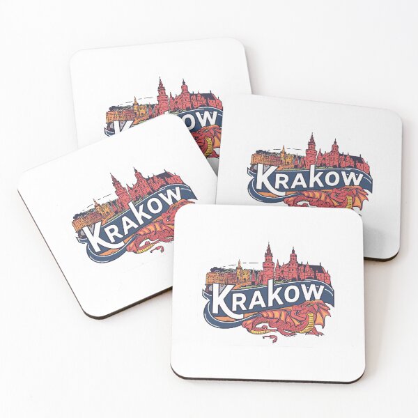 Item preview, Kraków | Cracow | Sticker | Poster | City | Poland designed and sold by RedCircleArt.