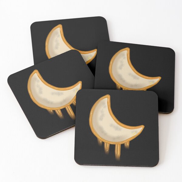 Item preview, Golden Painted Moon designed and sold by KristenKreates.