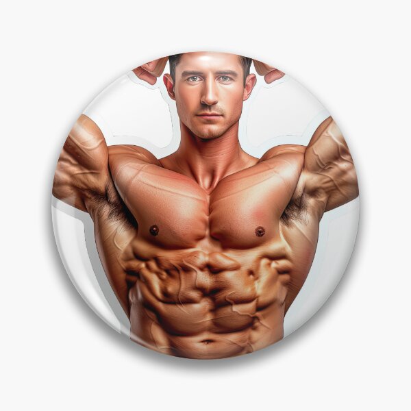 Item preview, New Series: Bodybuilder Sticker #1 designed and sold by ForeverPrintsOK.