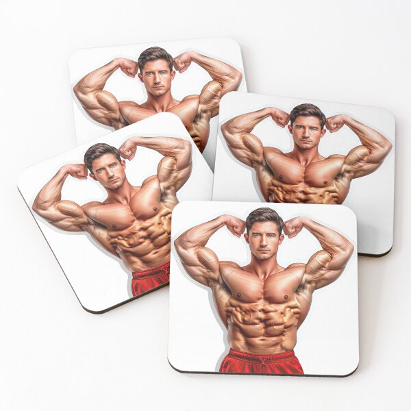 Item preview, New Series: Bodybuilder Sticker #1 designed and sold by ForeverPrintsOK.