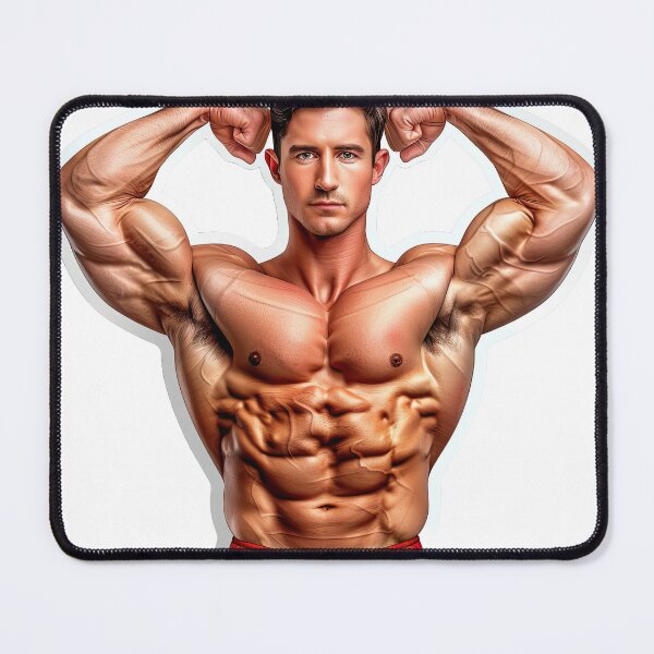 Item preview, New Series: Bodybuilder Sticker #1 designed and sold by ForeverPrintsOK.