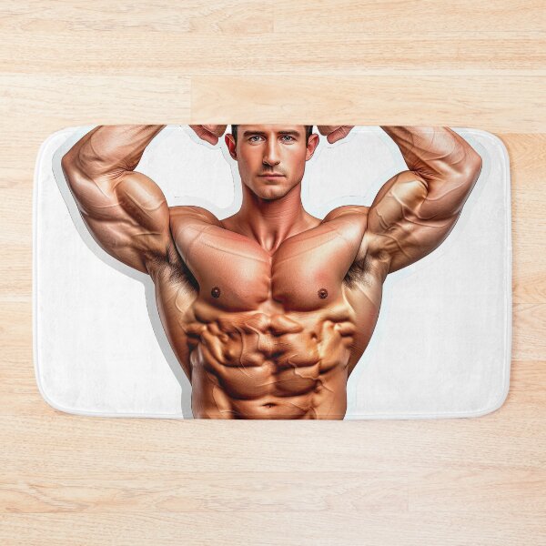 Item preview, New Series: Bodybuilder Sticker #1 designed and sold by ForeverPrintsOK.