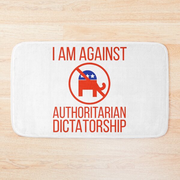 Item preview, I’m against authoritarian dictatorship  designed and sold by Rachel the Artist .