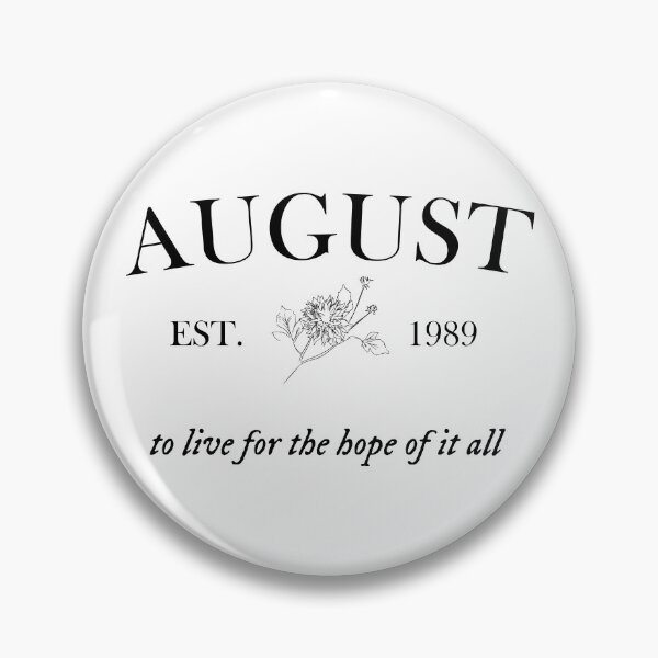 Item preview, august designed and sold by itsfearless.