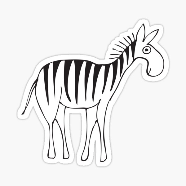 Item preview, Zooty Zebra designed and sold by Gudrun Eckleben.