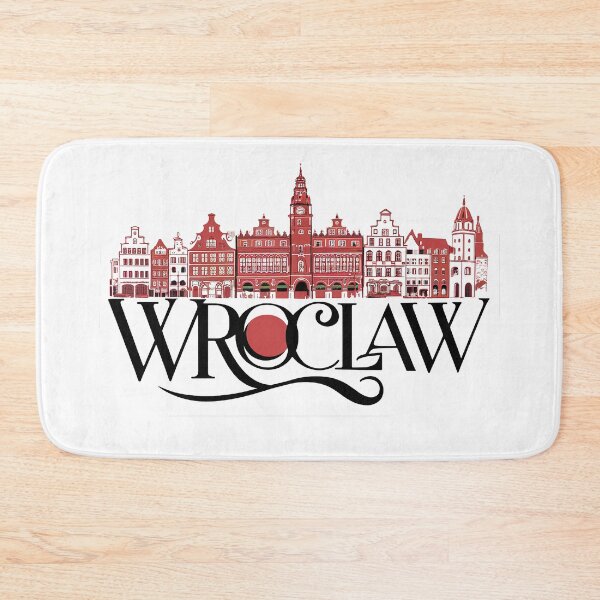 Item preview, Wroclaw | Wroclove | Sticker | Poster | City | Poland designed and sold by RedCircleArt.